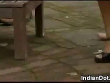 Indian Girl From Britain Having Fun