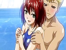 Hentai Busty Girl Having Hardcore Sex In Swimsuit At Topheyhentai. Com