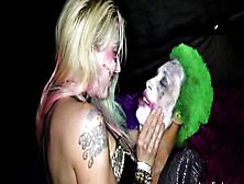 Leya Falcon Fucks A Black Clown