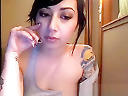 Very And Small Emo On Webcam
