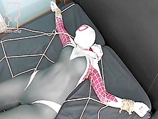 Spider Gwen Tied Up