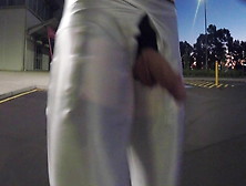 Public Outdoor Sissy Slut Waiting For Cock