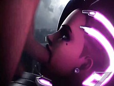 Compilation Of Hot And Exotic Sombra From Overwatch Being Fucked Rough