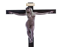 Female Jesus Crucified Naked Greek Audio