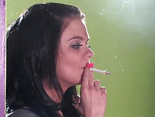Jaymee Smoking