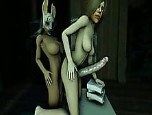 Futa Laurie And Futa Huntress Sfm Porno Animation By Dollx