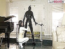Dominatrix Fucks Slave With Toy In The Ass
