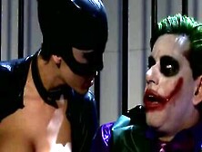 Joker Gets To Fuck His Busty Helper And Catwoman