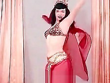 Sensitive Belly Dance Of A Hot Pornstar (1950S Vintage)