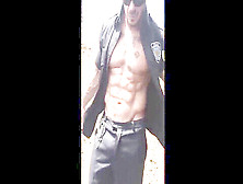 Bodybuilder Cop,  Webcam Muscle Cums,  Bear