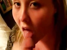 Girlfriend Loves To Swallow