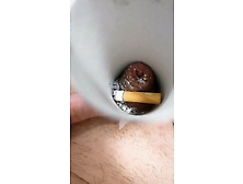 My Micropenis Is Ashtray.  Torture Burn Cbt Bdsm