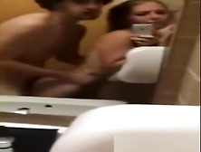 Fucking College Girl In Dorm Bathroom