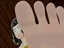 Giantess Kawakami (Persona Five Barefoot Crush)