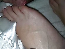 Sisters Friend Passed Out Cum On Foot