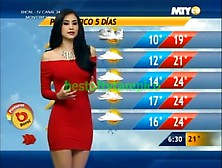 Curvaceous Senorita Tells Us About The Weather