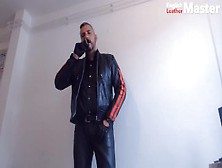 Cigar Smoking Humiliation In My Full Leathers Preview