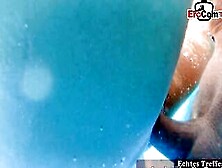 Hispanic Tourist Alaska Rod Eighteen Underwater Sex Public Pool