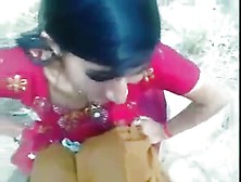 Shy Indian Babe Convinced To Fuck Outdoor