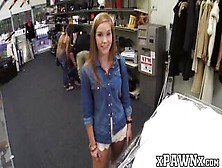 Big Booty Babe Sells Her Slit To A Deviant Pawnbroker