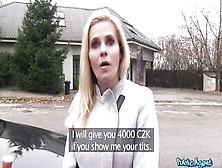 Public Agent Golden-Haired Mother I'd Like To Fuck With Large Titties Bangs A Stranger For Money