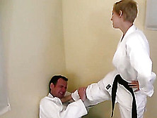 Orias Black Belt Karate Foot Humiliation