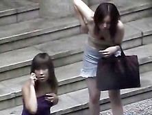 Provocative Japanese Ladies Being Attacked On Voyeur Cam