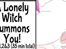 Lonely Young Witch Summons You Pt 1/2/3 Hard Deeply And Fucking