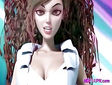 Teacher & Studs Crazed 3D Hentai Threesome