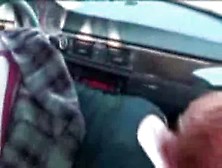 Hot Redhead Teen Blows And Fucks In The Car
