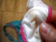 Wanking Into Wifes Dirty Soiled Worn Panties