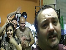 Cumshot – Puta Locura Busty Teen Latina In Amateur Bukkake