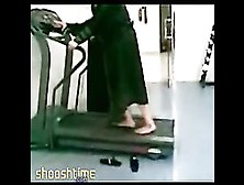 Old Saudi Woman Annihilated By Full Speed Treadmill