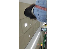 Asian Youngster Upskirt On Escalator