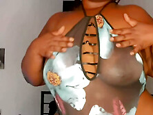 Ebony Bbw Venus Sarutobi Striptease And Standing Doggystyle