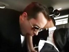 Limo Driver And Client Fuck