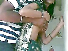 Homemade Video With Indian Couple Having Clothed Sex