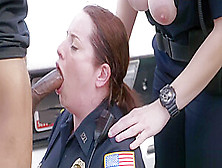 Police Share A Black Cock In Miami Street