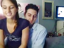 College Couple Has Sex On Justin. Tv