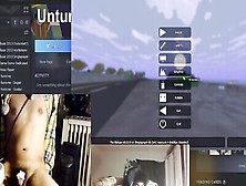 Gamer Also Plays With His Cock While Playing A Game