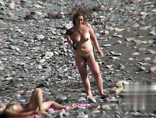 Nude Beach.  Voyeur Video 173