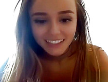 Busty Teen Webcam Gorgeous Blonde Masturbates