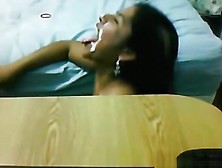 Latina Has Oral And Doggystyle Sex Ending With A Sticky Facial