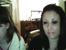 2 Friends Show Tits On Webcam