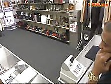 Tight Woman Gets Railed At The Pawnshop