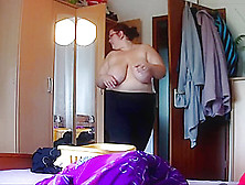 My Sbbw Wife Huge Boobs Spy Cam