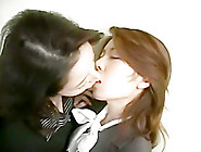 Exotic Japanese Chick Hitomi Tachibana,  Riko Tanaka In Hottest Lesbian Jav Movie