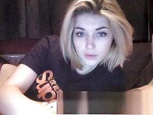 Blonde Amateur Babe Webcam Sex Machine