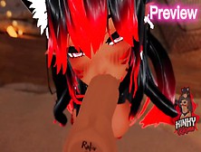 Vrchat E-Skank Licks Your Prick To Release After Work Stress