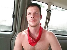 Attractive Dude Daring To Try Gay Oral Sex In The Boys
